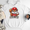 Game Day Baseball Dad Baseball Mam Father's Day Men Hoodie