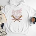 Game Day Baseball Dad Vintage Daddy Father's Day Boys Kids Men Hoodie