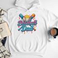 Retro Baseball Dad Dripping Ice Cream Father's Day Men Hoodie Retro Baseball Dad Dripping Ice Cream Father's Day Men Hoodie