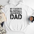 Retro Baseball Dad My Favorite Baseball Player Calls Me Dad Men Hoodie Retro Baseball Dad My Favorite Baseball Player Calls Me Dad Men Hoodie