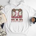 Retro Baseball Dad Leopard Proud Ball Dad Men Hoodie Retro Baseball Dad Leopard Proud Ball Dad Men Hoodie
