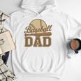 Retro Vintage Baseball Dad Summer Sports Lover Fathers Day Premium Men Hoodie