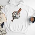 Vintage 1 Baseball Dad Daddy Father's Day Son And Daughter Men Hoodie Vintage 1 Baseball Dad Daddy Father's Day Son And Daughter Men Hoodie