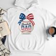 Vintage Baseball Dad Patriotic USA Flag 4th Of July Fathers Premium Men Hoodie Vintage Baseball Dad Patriotic USA Flag 4th Of July Fathers Premium Men Hoodie