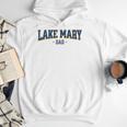 Vintage Lake Mary Florida Baseball Dad Lovers An Fans Men Hoodie