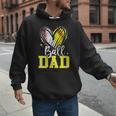 Ball Dad Softball Baseball Dad Fathers Day Men Hoodie