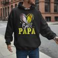 Ball Papa Softball Baseball Dad Daddy Men Hoodie Ball Papa Softball Baseball Dad Daddy Men Hoodie