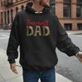 Baseball Dad Camouflage Camo Flag Military Father's Day Men Hoodie