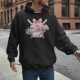 Baseball Dad With Coquette Cute Bow Sport Season Men Hoodie Baseball Dad With Coquette Cute Bow Sport Season Men Hoodie