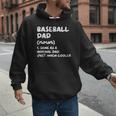 Baseball Dad Definition Men Hoodie
