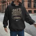 Baseball Baseball Dad Dugout Family Matching Men Hoodie