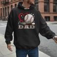 Baseball Dad Family Matching Cute Baseball Lover Men Hoodie