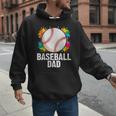 Baseball Dad Fathers Day For Daddy Papa Father Men Hoodie Baseball Dad Fathers Day For Daddy Papa Father Men Hoodie
