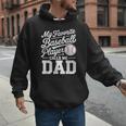 Baseball Dad My Favorite Baseball Player Calls Me Dad Men Hoodie