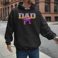 Baseball Dad Ice Cream Drip Game Day Family Matching Men Hoodie Baseball Dad Ice Cream Drip Game Day Family Matching Men Hoodie
