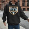 Baseball Dad Ice Cream Drip Home Plate Cool Fathers Day Men Hoodie Baseball Dad Ice Cream Drip Home Plate Cool Fathers Day Men Hoodie