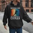 Baseball Dad Baseball Lover Father's Day Men Hoodie