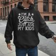 Baseball Dad For Men Vintage I'm A Catch Just Ask My Kids Men Hoodie Baseball Dad For Men Vintage I'm A Catch Just Ask My Kids Men Hoodie