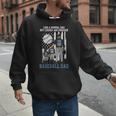 Baseball Dad Like A Normal Dad But Louder And Prouder Men Hoodie