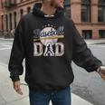 Baseball Dad Player Cool Retro Sports Fan Father's Day Men Hoodie Baseball Dad Player Cool Retro Sports Fan Father's Day Men Hoodie