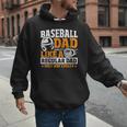 Baseball Dad Like a Regular Dad Only Way Cooler Men Hoodie