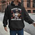 Baseball Dad Saying Hot Dog Gnome Pun For Fathers Day Men Hoodie Baseball Dad Saying Hot Dog Gnome Pun For Fathers Day Men Hoodie