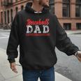 Baseball Dad Most Stressful Position On The Team Player Men Hoodie