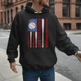 Baseball Dad USA American Flag Father's Day 4th Of July Men Hoodie Baseball Dad USA American Flag Father's Day 4th Of July Men Hoodie