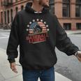 Baseball Dad USA Flag Men Hoodie Baseball Dad USA Flag Men Hoodie