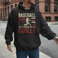 Baseball Dad Vintage Baseball Father’s Day Men Hoodie