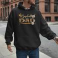 Baseball Dad Vintage Baseball Lover Men Hoodie