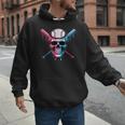 Cool Baseball Ice Cream Dripping Baseball Dad Baseball Lover Men Hoodie Cool Baseball Ice Cream Dripping Baseball Dad Baseball Lover Men Hoodie