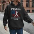 I Created Monster She Calls Me Dad Baseball Dad Men Hoodie I Created Monster She Calls Me Dad Baseball Dad Men Hoodie