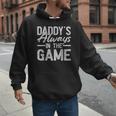 Dad Baseball Men Baseball Daddy's Always In The Game Men Hoodie