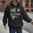 Dad Baseball For Men Baseball Dad King Of Ballpark Men Hoodie Dad Baseball For Men Baseball Dad King Of Ballpark Men Hoodie