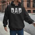 Dad Est 2026 Baseball Dad To Be New Baby Daddy Father's Day Men Hoodie Dad Est 2026 Baseball Dad To Be New Baby Daddy Father's Day Men Hoodie