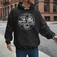 Football Living That Baseball Dad Life Game Day Sport Men Hoodie