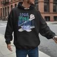 Loud Proud Baseball Dad Men Hoodie