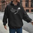 No Baseball Today Baseball Player Baseball Dad Coach Men Hoodie