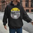Popsicle Of Ballers Softball Baseball Dad Men Hoodie