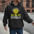 Softball Dad Like A Baseball Dad Softball Father's Day Men Hoodie Softball Dad Like A Baseball Dad Softball Father's Day Men Hoodie