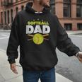 Softball Dad Just Like A Baseball Dad Player Men Hoodie Softball Dad Just Like A Baseball Dad Player Men Hoodie