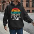 T-Ball Dad Ball Dad Fathers Day Baseball Dad Men Hoodie