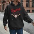 Vintage Baseball Dad Matching Family Father's Day Humor Dad Men Hoodie
