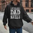 Vintage Softball Dad Like A Baseball Dad Fathers Day Men Hoodie Vintage Softball Dad Like A Baseball Dad Fathers Day Men Hoodie