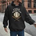 I Yell Because I Care Baseball Dad Coach Men Hoodie