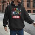 I Yell Because I Care Baseball Dad Father's Day Boys Summer Men Hoodie I Yell Because I Care Baseball Dad Father's Day Boys Summer Men Hoodie