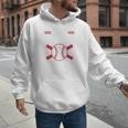 Baseball Dad Father Homerun Fathers Day Baseball Lovers Premium Men Hoodie