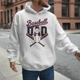 Baseball Dad Father's Day Celebration For Sports Lovers Fans Men Hoodie