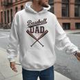 Baseball Dad Father's Day Baseball Daddy Game Day Toddlers Men Hoodie Baseball Dad Father's Day Baseball Daddy Game Day Toddlers Men Hoodie